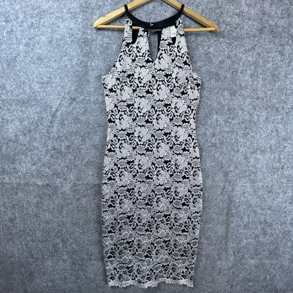 Kimcine Dress Womens Medium Lace Romantic Glam Goth Femme Edge Date‎ Night